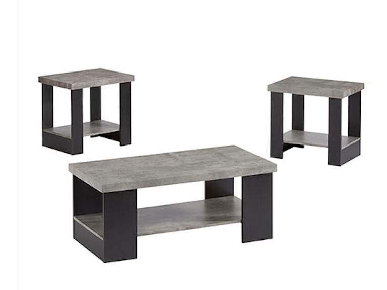 Progressive Furniture Living Room 3 Pack- Cocktail and 2 End Tables T247-95 at Kendall Furniture