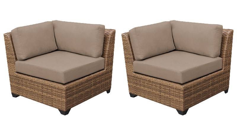 Laguna Corner Sofa 2 Per Box in Wheat - TK Classics Tkc025B-Cs-Db