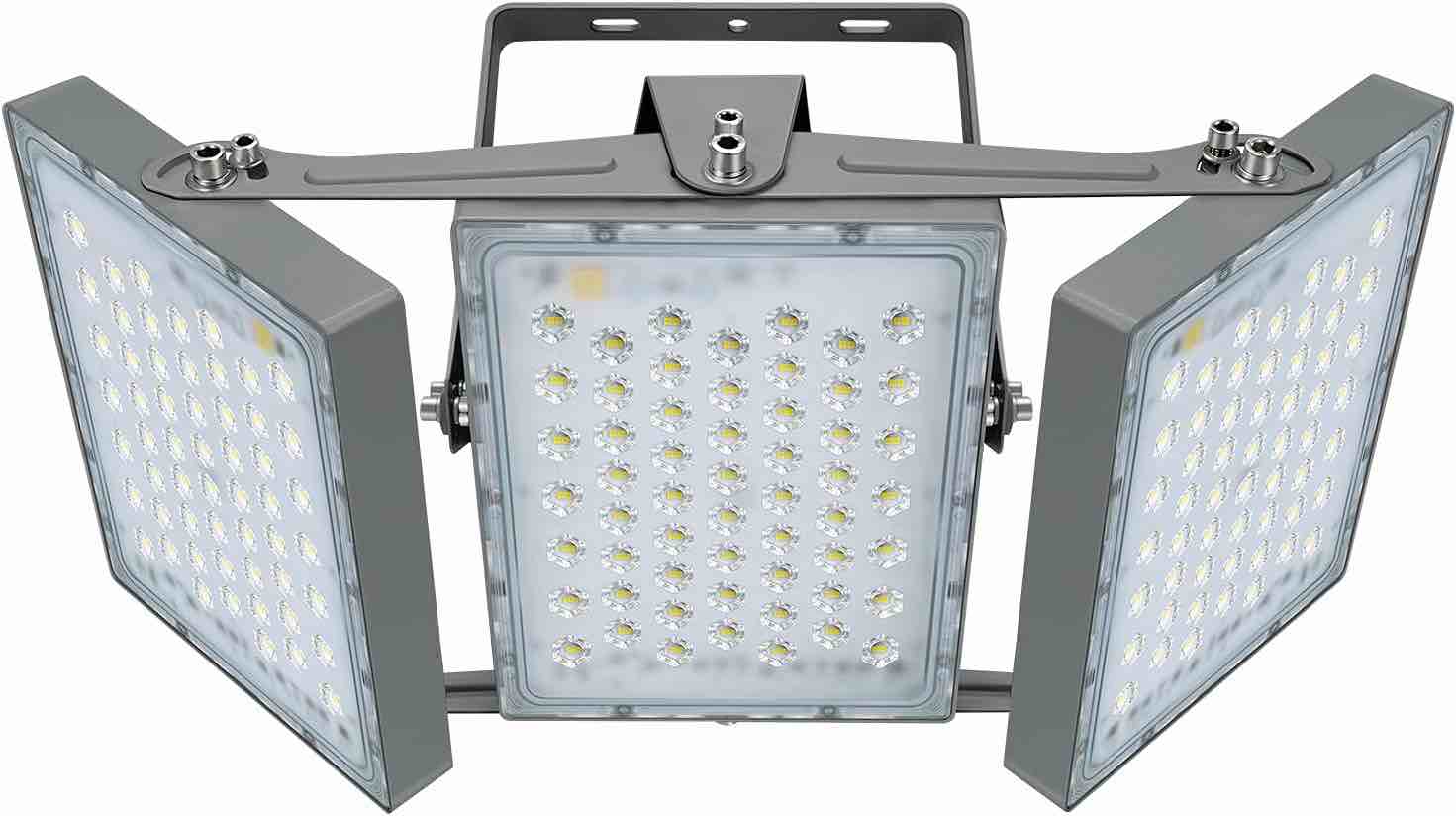 STASUN LED Flood Light Outdoor, 300W 27000lm Outdoor Lighting with 330° Lighting Angle, 5000K, 3 Adjustable Heads, IP66 Waterproof LED Exterior Security...