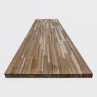 Acacia 6 Ft. L X 25 In. W X 1.5 In. T Unfinished Butcher Block Countertop With Eased Edge