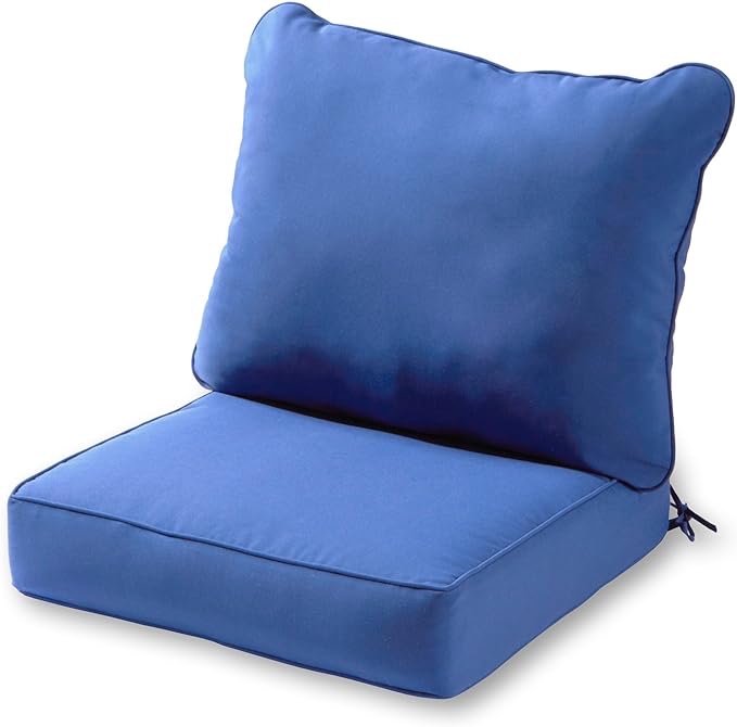 Greendale :( similar): Home Fashions 2-Piece Outdoor Deep Seat Cushion Set, Blue Visit the Gree