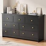 Black 7drawer dresser