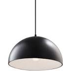 Leni Collection 1 - Light Dome Pendant  black 