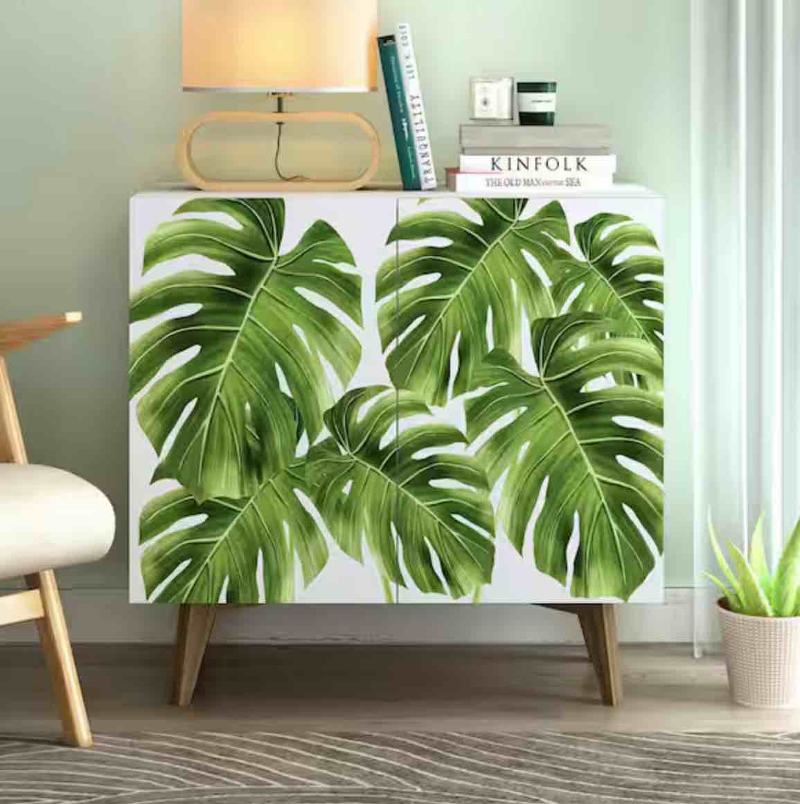 Capson Fyllo 2 Doors White Accent Storage Cabinet (30.2 in. H x 30.9 in. W x 16.3 in. D)