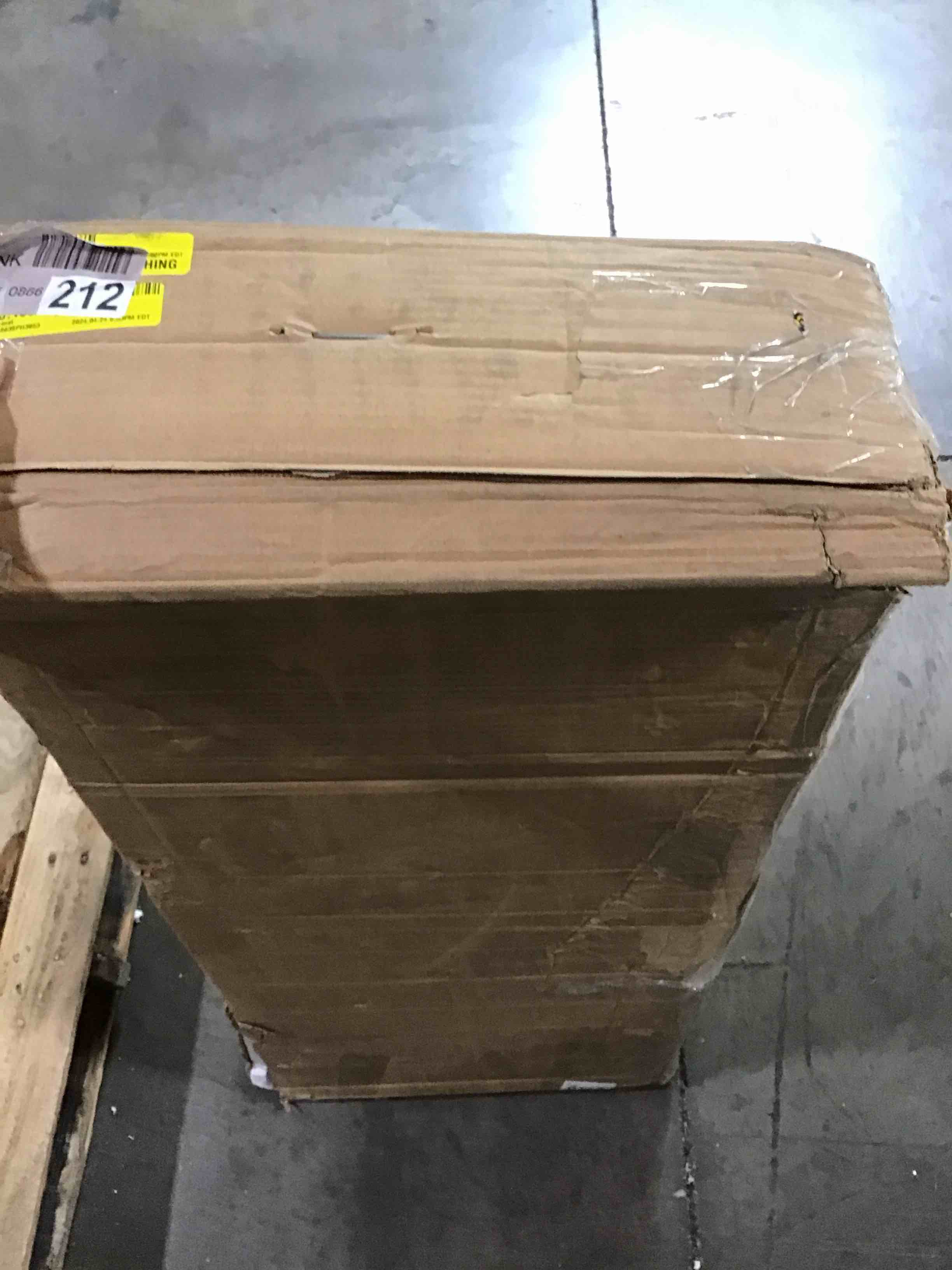 Particle Board Accent Cabinet (incomplete 1 box only)