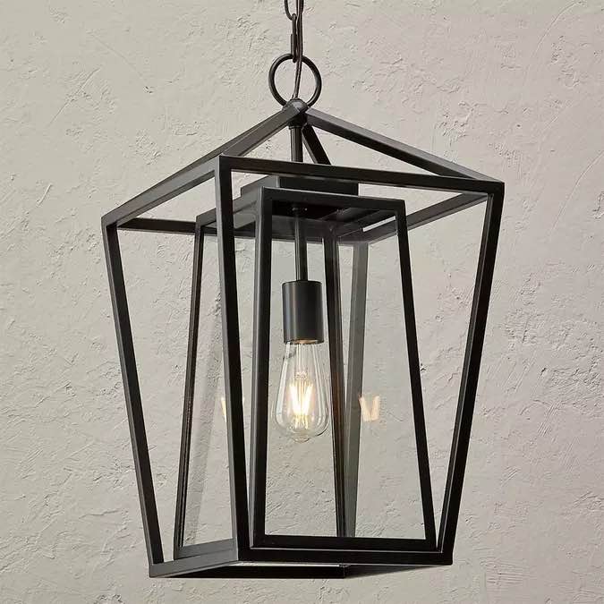A04366 Black Pendant Light (similar to stock photo)