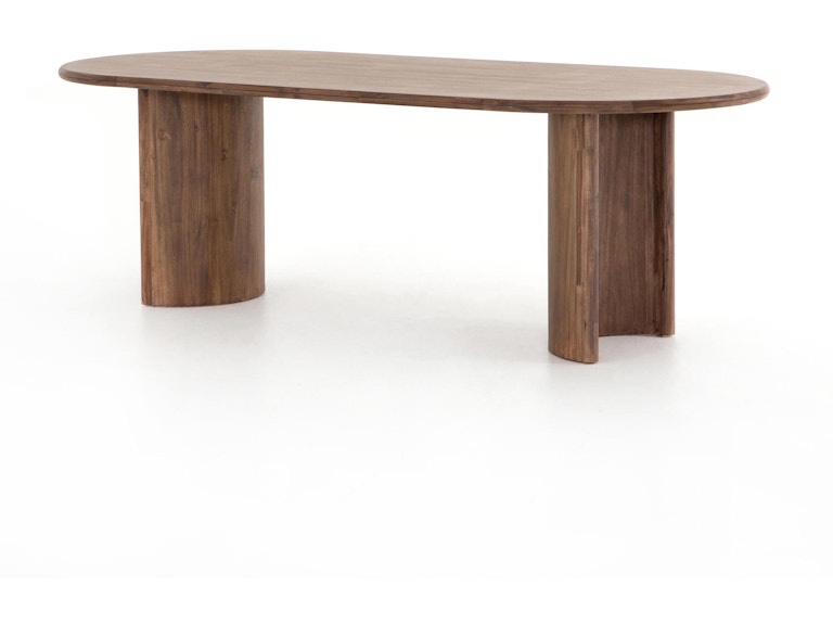 Four Hands Haiden Paden Dining Table Seasoned Brown Acacia VHDN-044 ( incomplete, missing pieces)