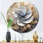 Large Charin Metal Wall Clock ( Similar photo)