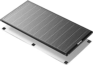 Dofiki Honeycomb Laser Bed Extension 950mm x 460mm for D1 D1 Pro, S9 S10 S30 Pro Extended Laser Engraver 37.4"x 18.1" Honeycomb Tray Large Honeycomb Panel with Metal Plate for Laser Cutting