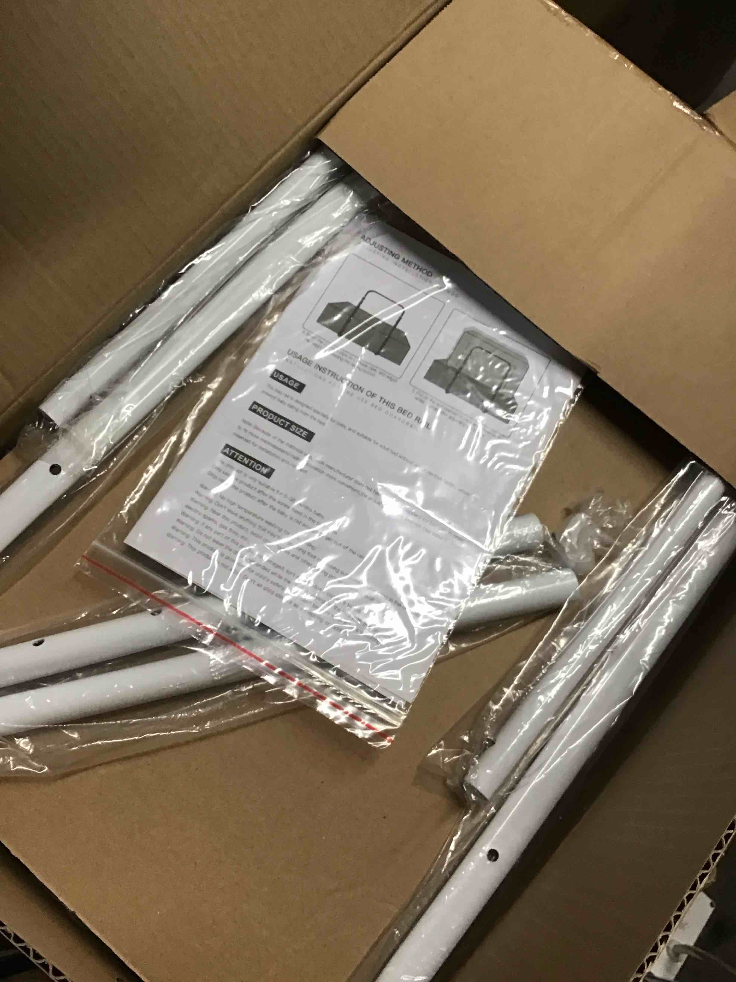 Bed Rail for Toddlers & Infants with Screw Fix Safety System, Upgrade