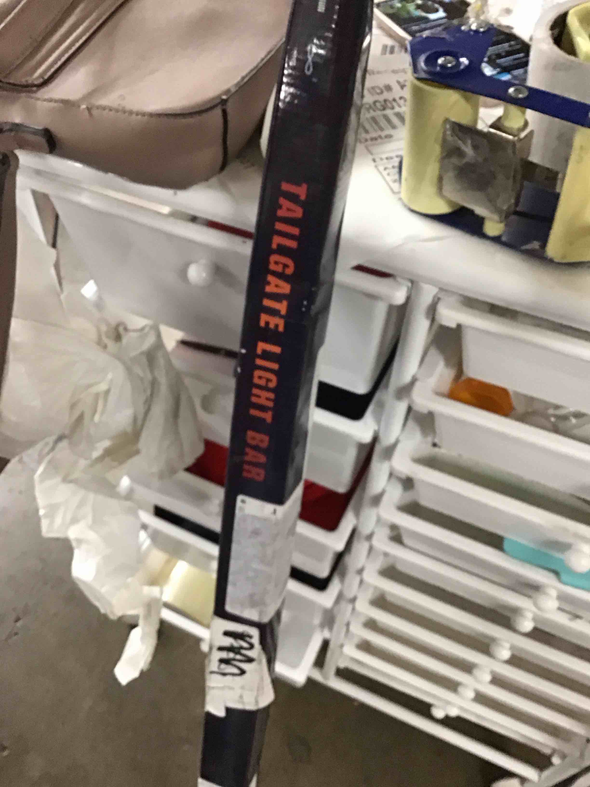 Nilight Truck Tailgate Light Strip 60" Aluminum Frame Triple Row 1200 LED Strip with Red Running Brake Lights White Reverse Light Red Sequential Turn Signals Strobe Lights, 2 Years Warranty