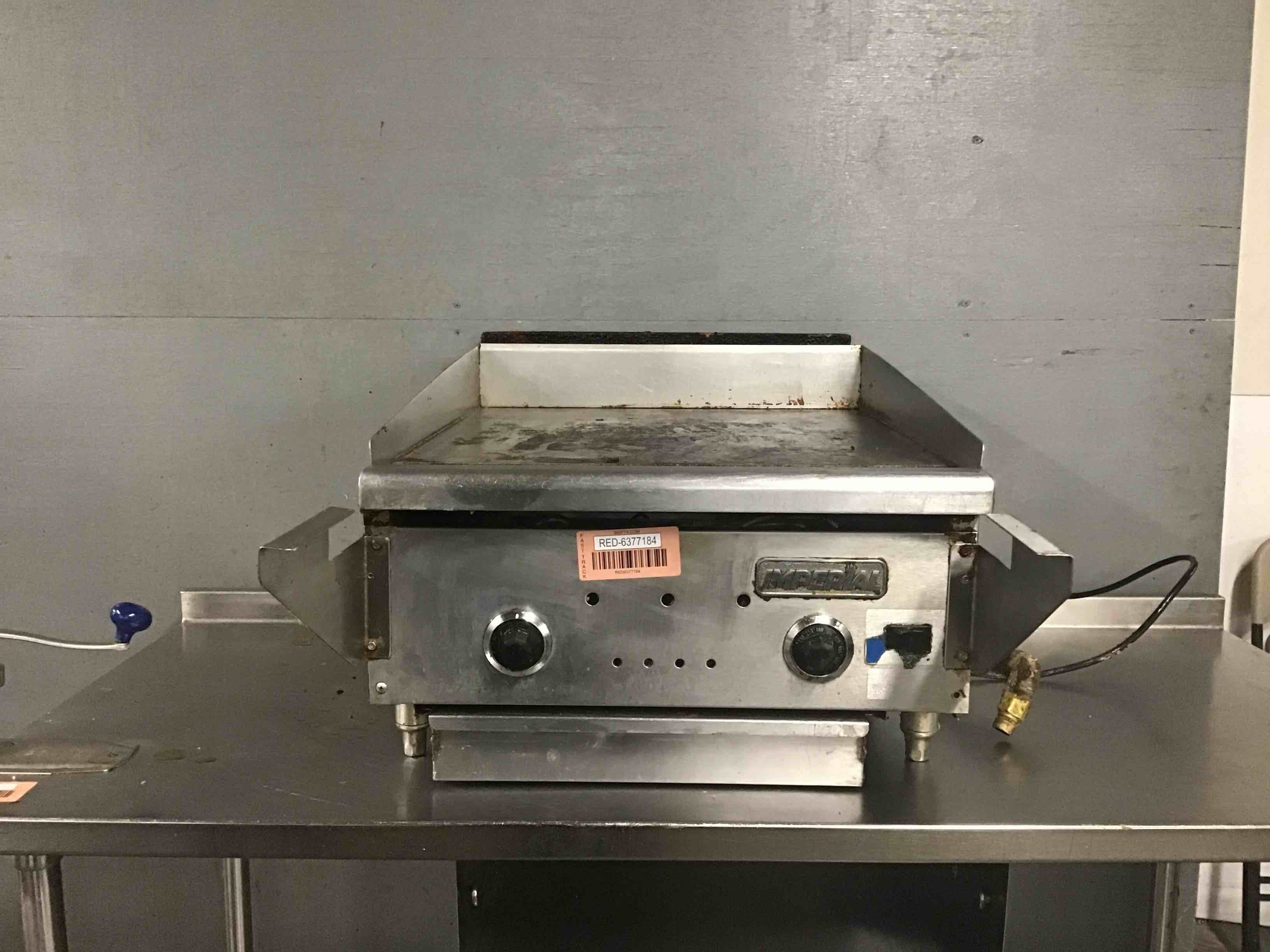 Imperial Stainless Steel 24 Inch Gas Griddle 