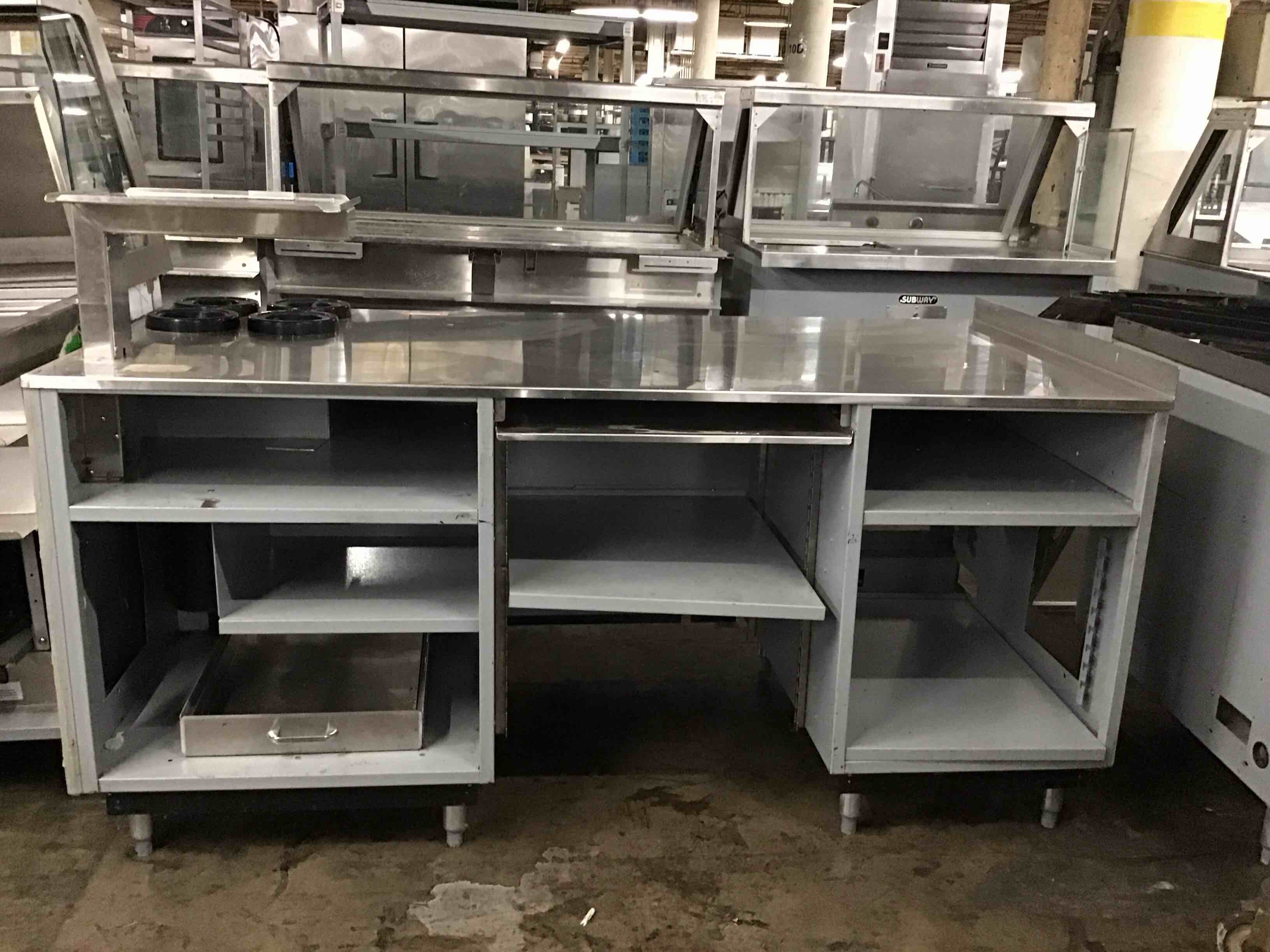 Duke 73 Inch Cashier Counter  
