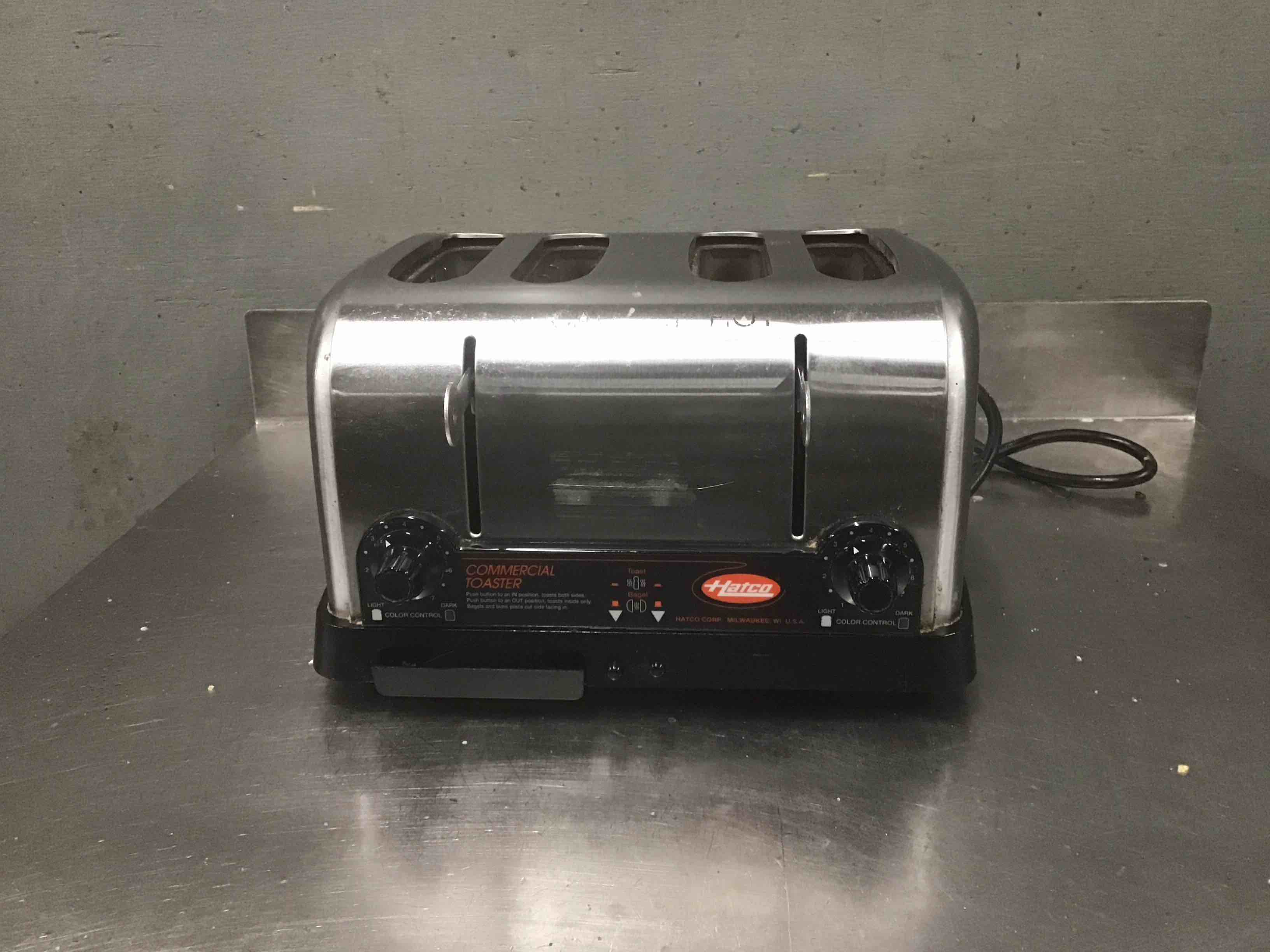 Hatco Stainless Steel 4 Slice Toaster Oven 
