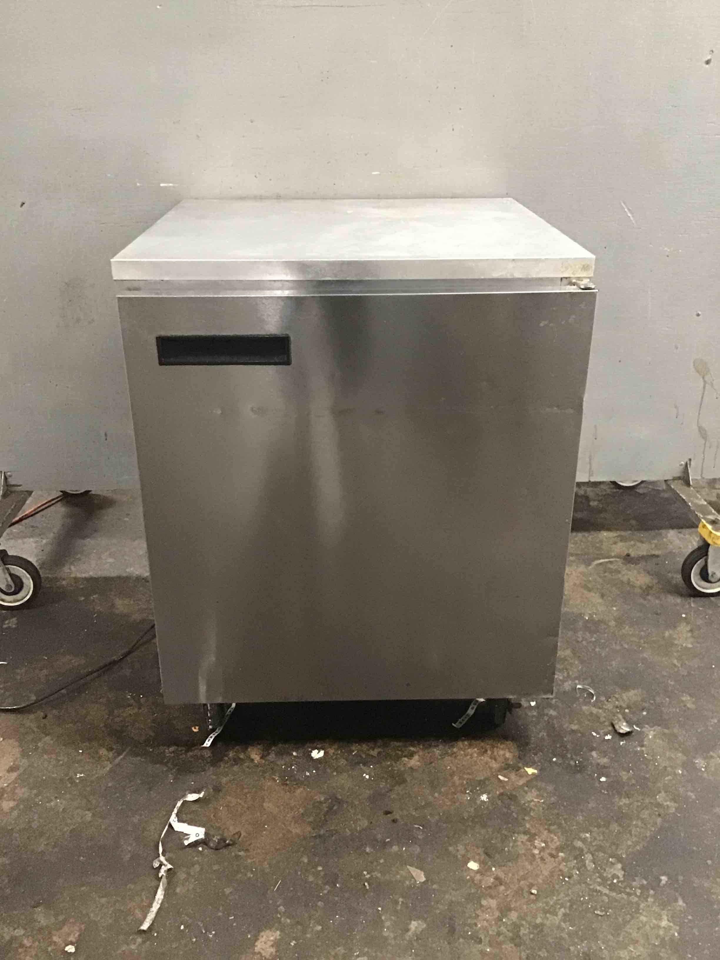 2017 Delfield 27 Inch Stainless Steel Undercounter Refrigerator 