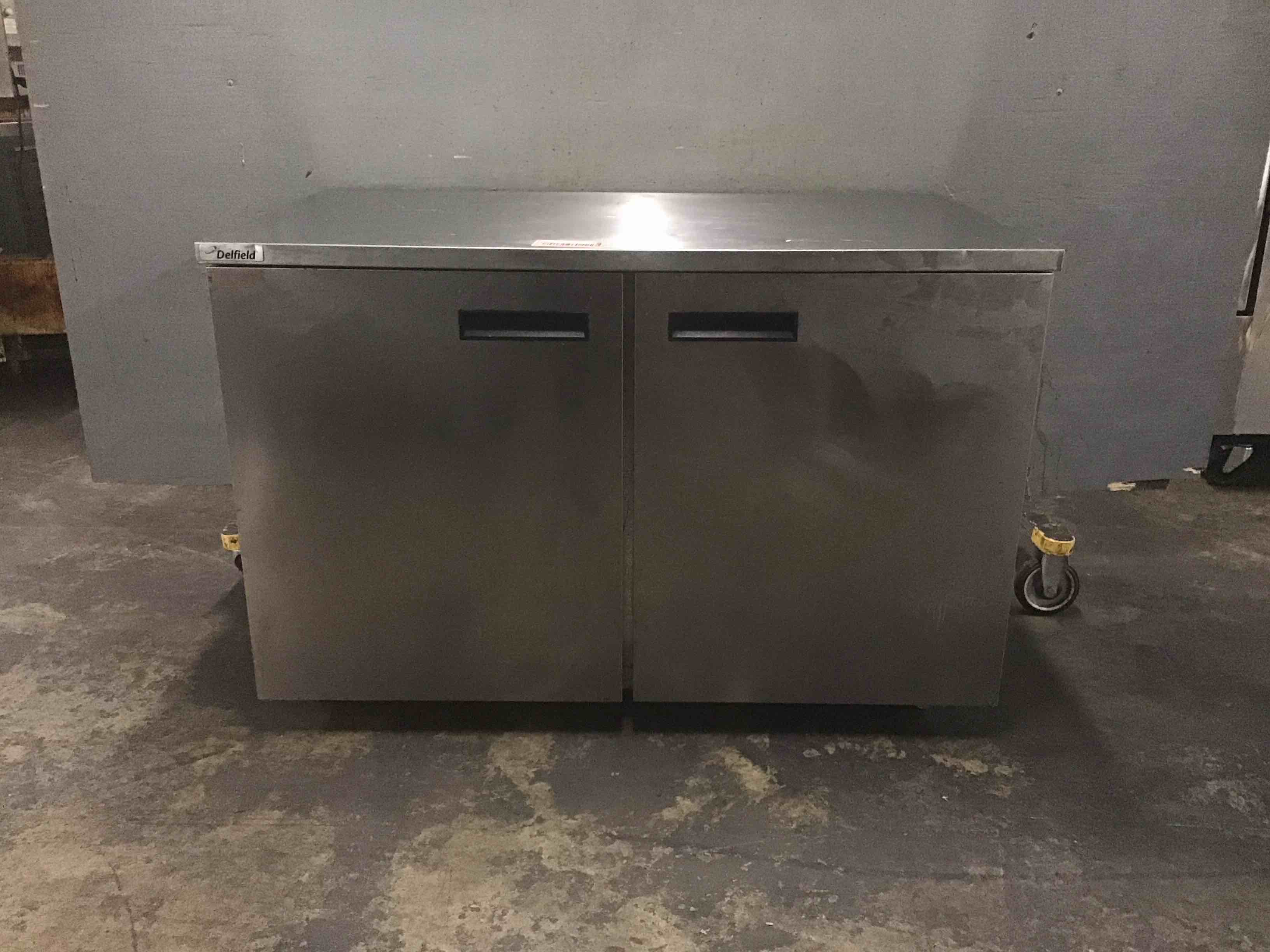 2018 Delfield 48 Inch Stainless Steel Undercounter Refrigerator