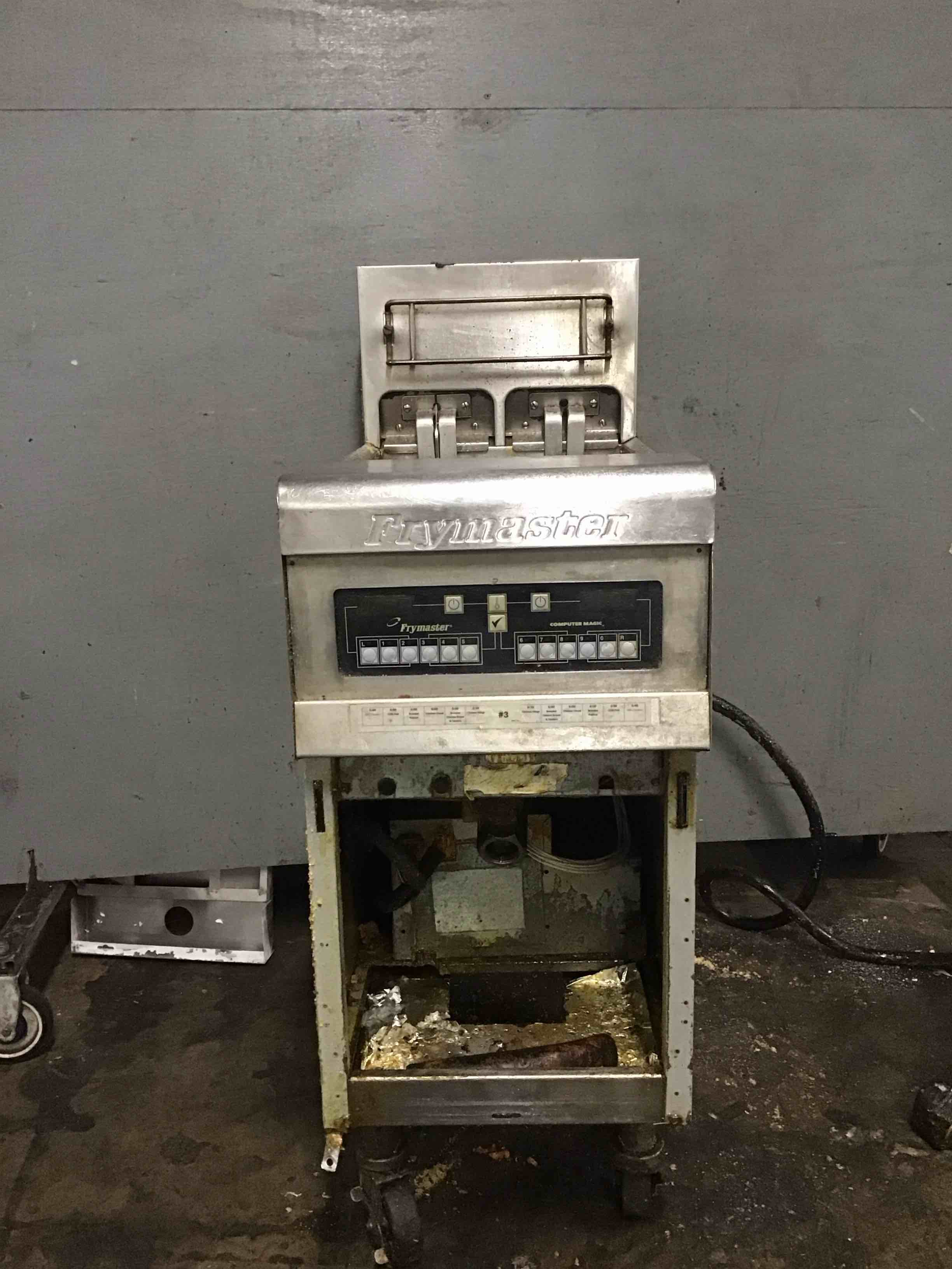 Frymaster 40 LB Stainless Steel Gas Fryer 