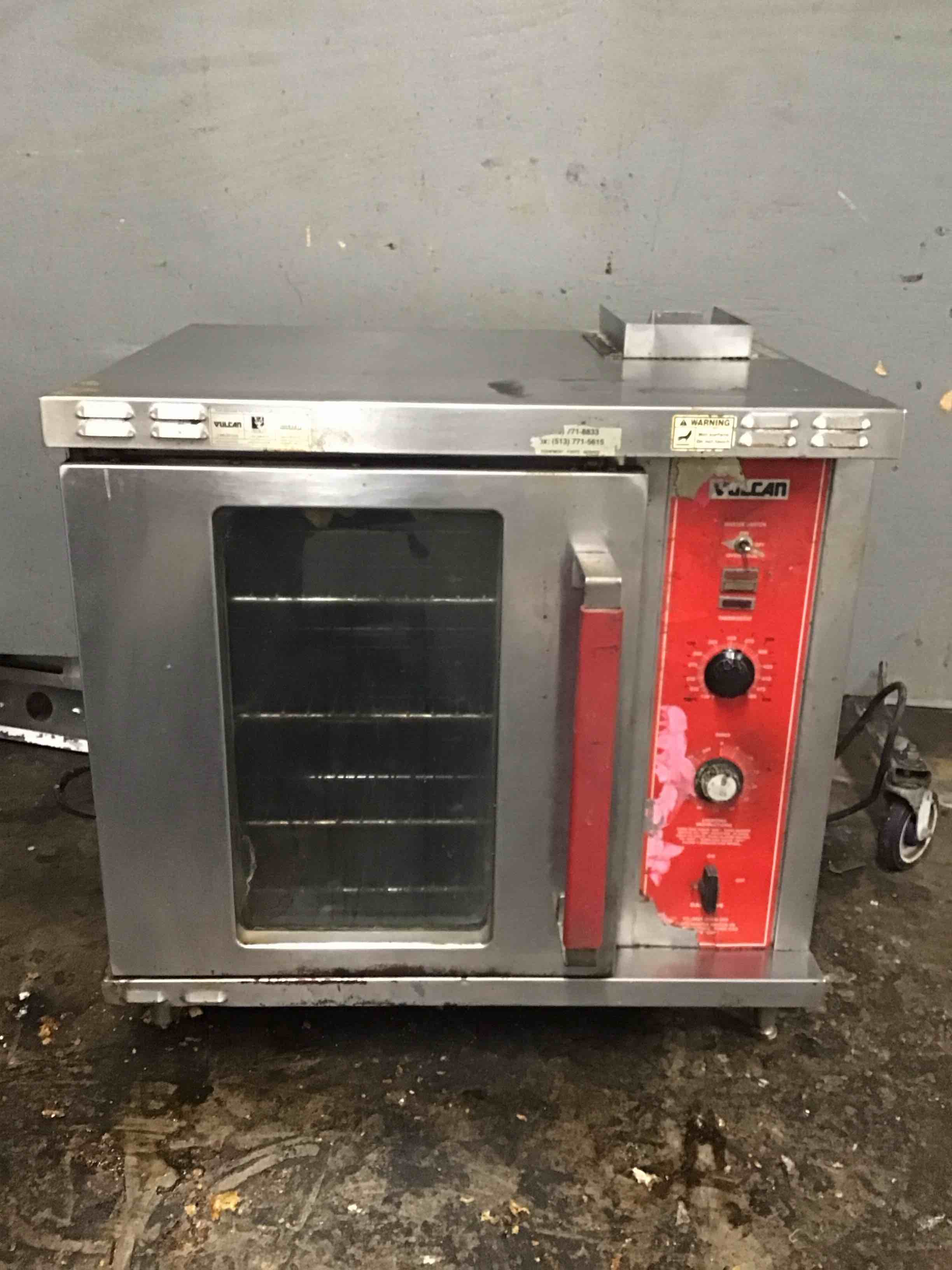 Vulcan Half Size Natural Gas Convection Oven