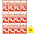 BBD:2/25 KAR70820 3.5 oz Chicken Salad Lunch Kit with Crackers - 12 Count - Case of 1202/25