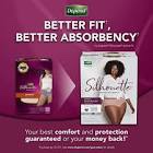 Depend Silhouette Incontinence Underwear  Maximum Absorbency  M  Pink  28 ct (1 packs of 28)