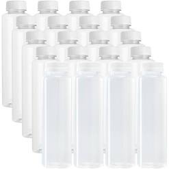 PREMIUM PLASTIC BOTTLES WITH LID  12 pieces 