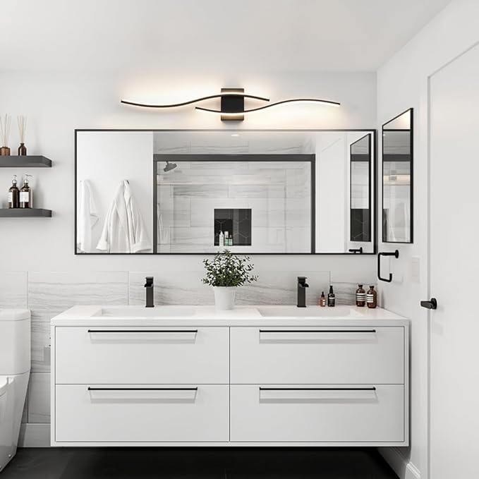 Daunton Modern Wall Sconce set of Two with Remote Control, Dimmable LED ...