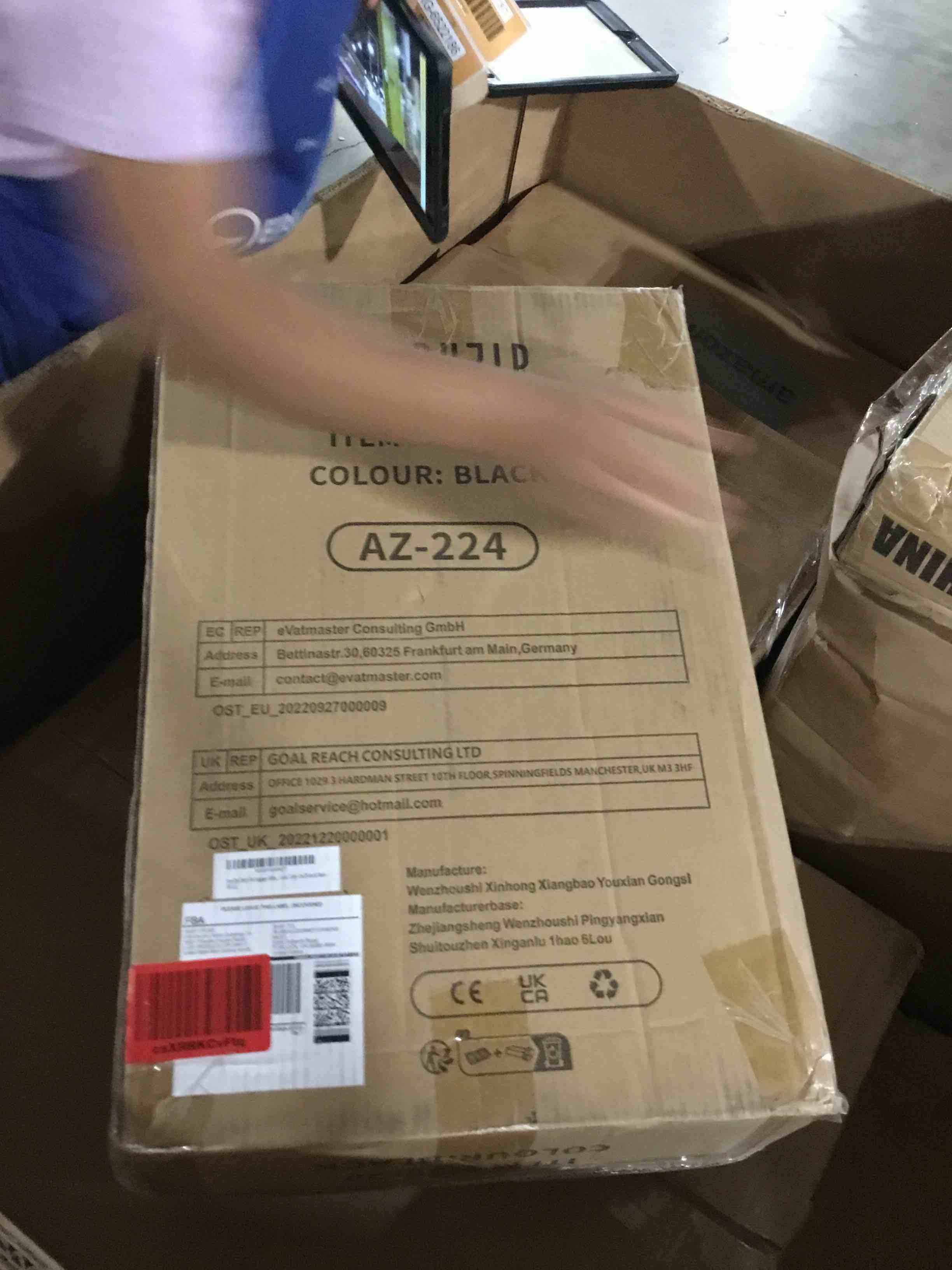 AnyZip Carry On Luggage Airline Approved, ABS+PC Hardside Suitcase with