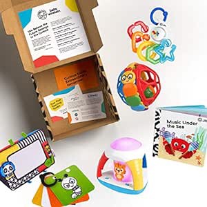 Click image to open expanded view Baby Einstein Baby's First Art Teacher Developmental Toys Kit and Gift Set, Newborn and up