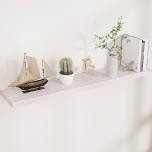 fun memories wood floating shelves 48” ,white