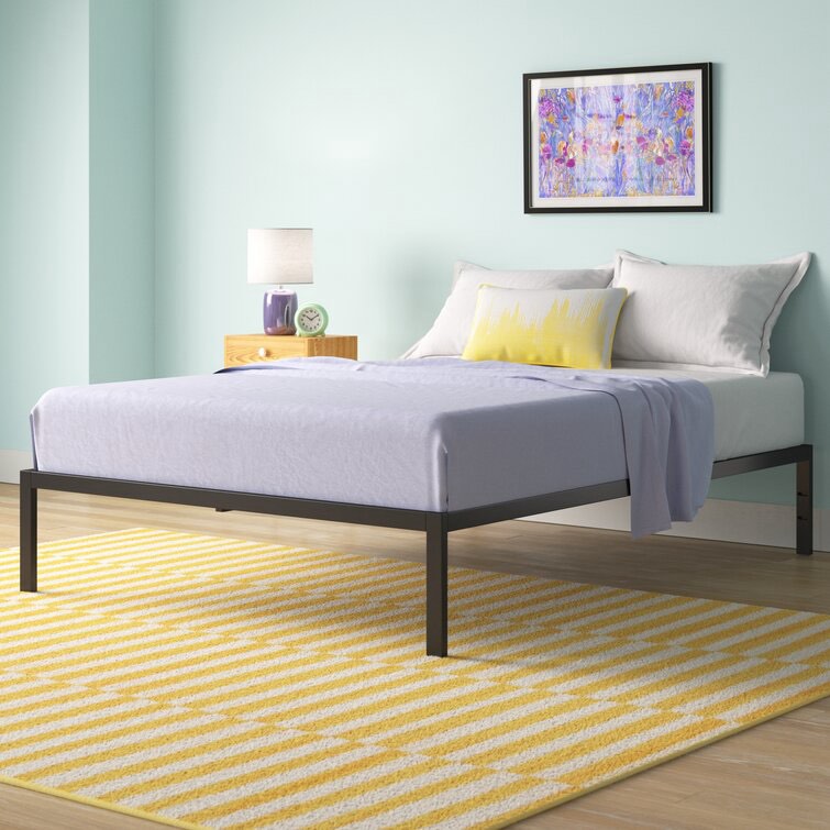Twin Wayfair Sleep™ 14" Steel Platform Bed Frame king size