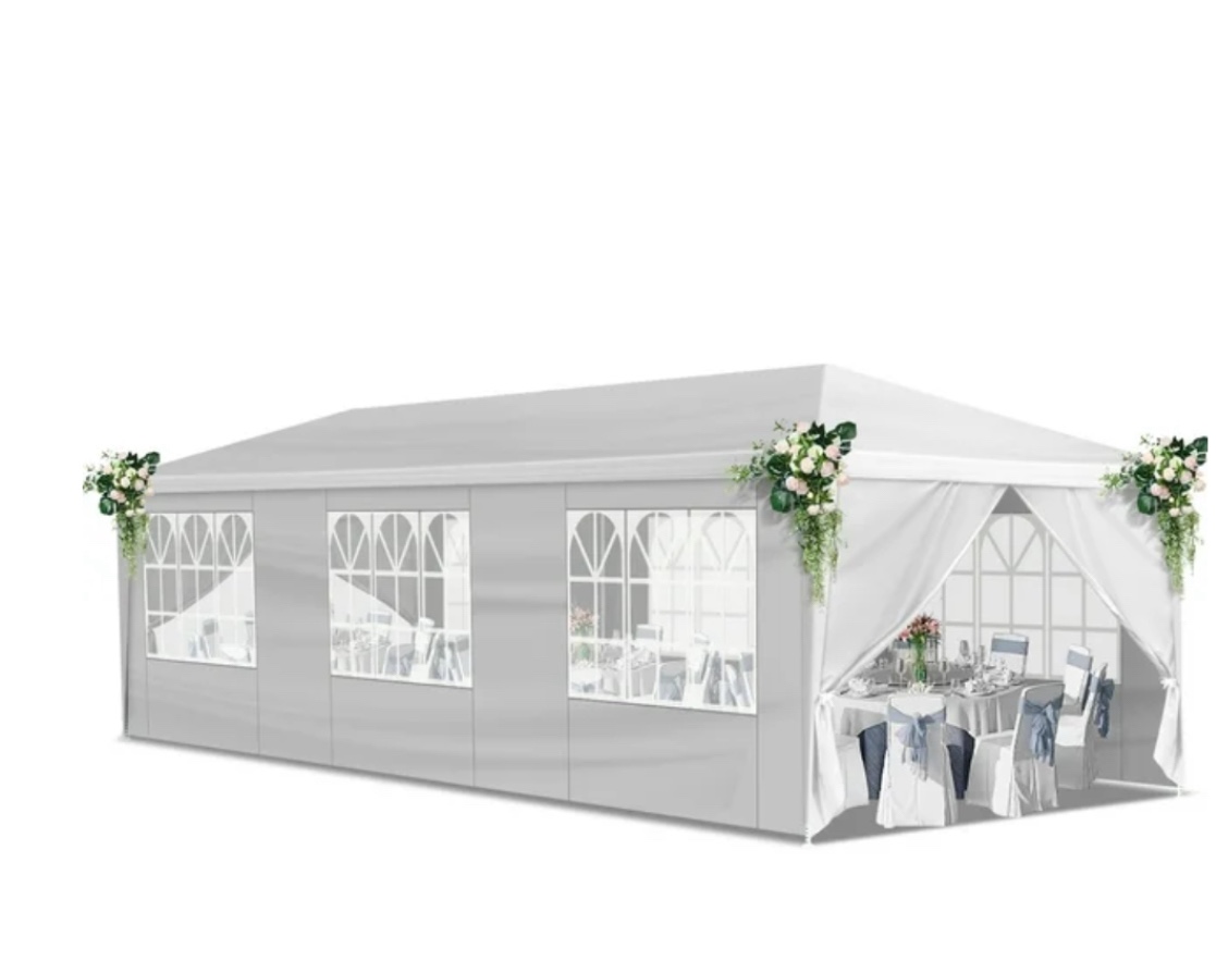 Ktaxon 10'x30' Canopy Tent 8 Sides Gazebo Canopy Outdoor Party Wedding Tent (incomplete box 3/4))similar to the photo 