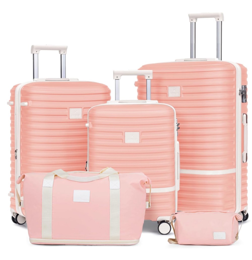 Joyway Luggage Set 3 Piece Suitcase Sets with Spinner Wheel,Hardside Expandable Travel Laggage with TSA Lock (20/24/28