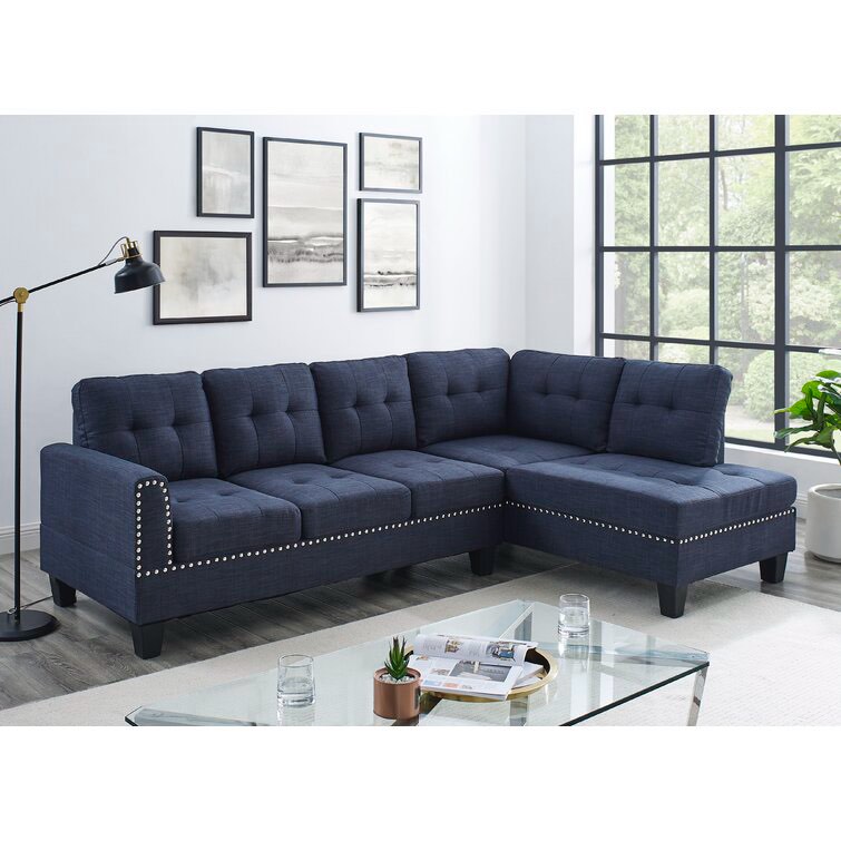 Louden 2 - Piece Upholstered Sectional (2 boxes total) 