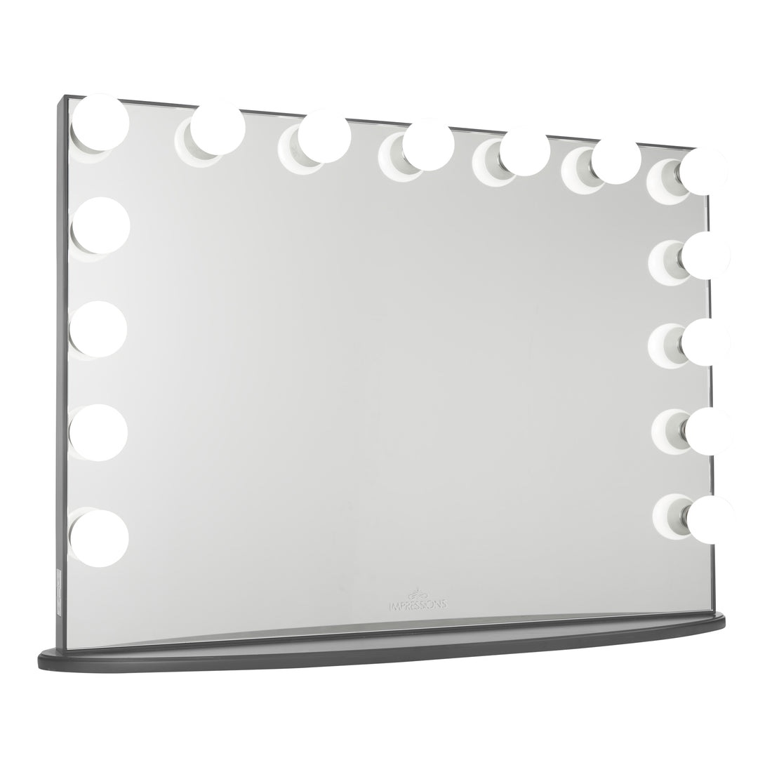 Hollywood Glow Pro Vanity Mirror with 15 Clear LED Bulbs Tabletop Vanity Mirror Wireless Speaker