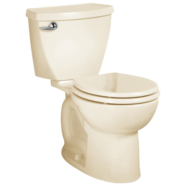 Cadet 3 1.28 GPF (Water Efficient) Elongated Two-Peice Toilet with EverClean (Seat Included)(incomplete box only tank) 