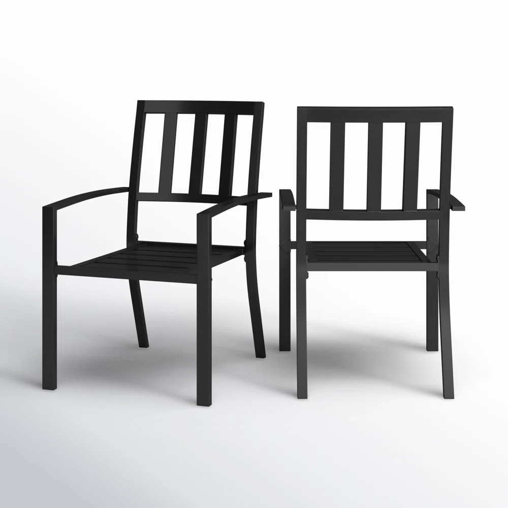 Alyah Stacking Patio Dining Armchair