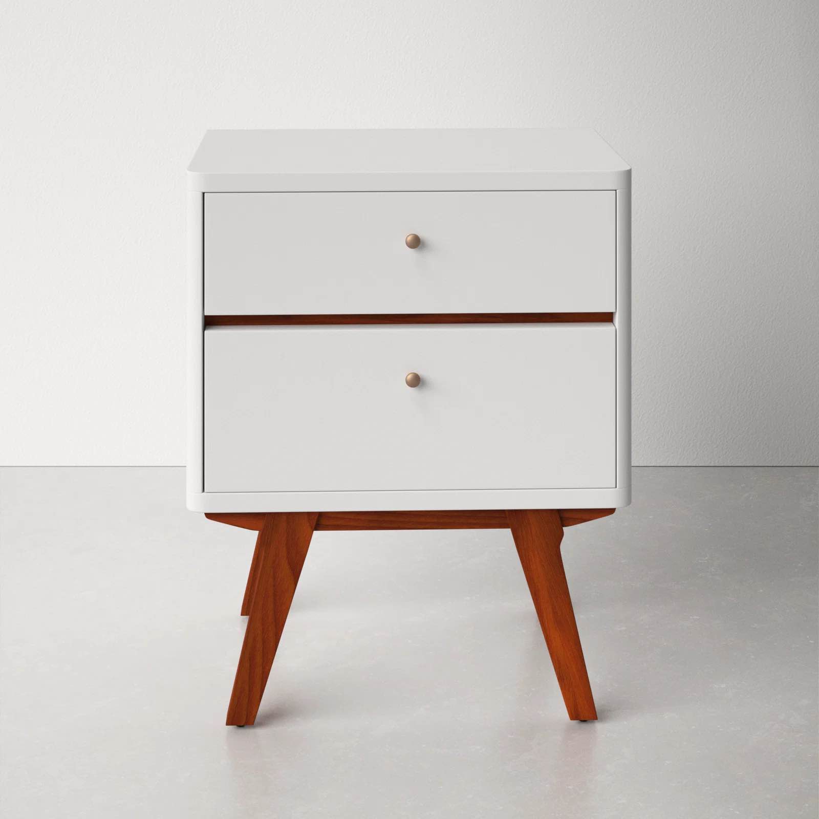 Lamar Two Drawer Nightstand
