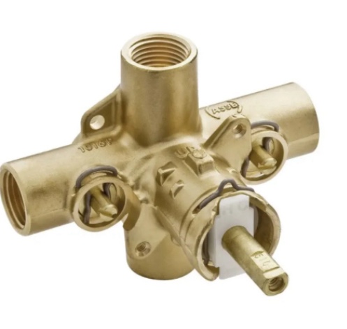 Moen 1/2 Inch IPS Posi-Temp Pressure Balancing Rough-In Valve (With Stops)
