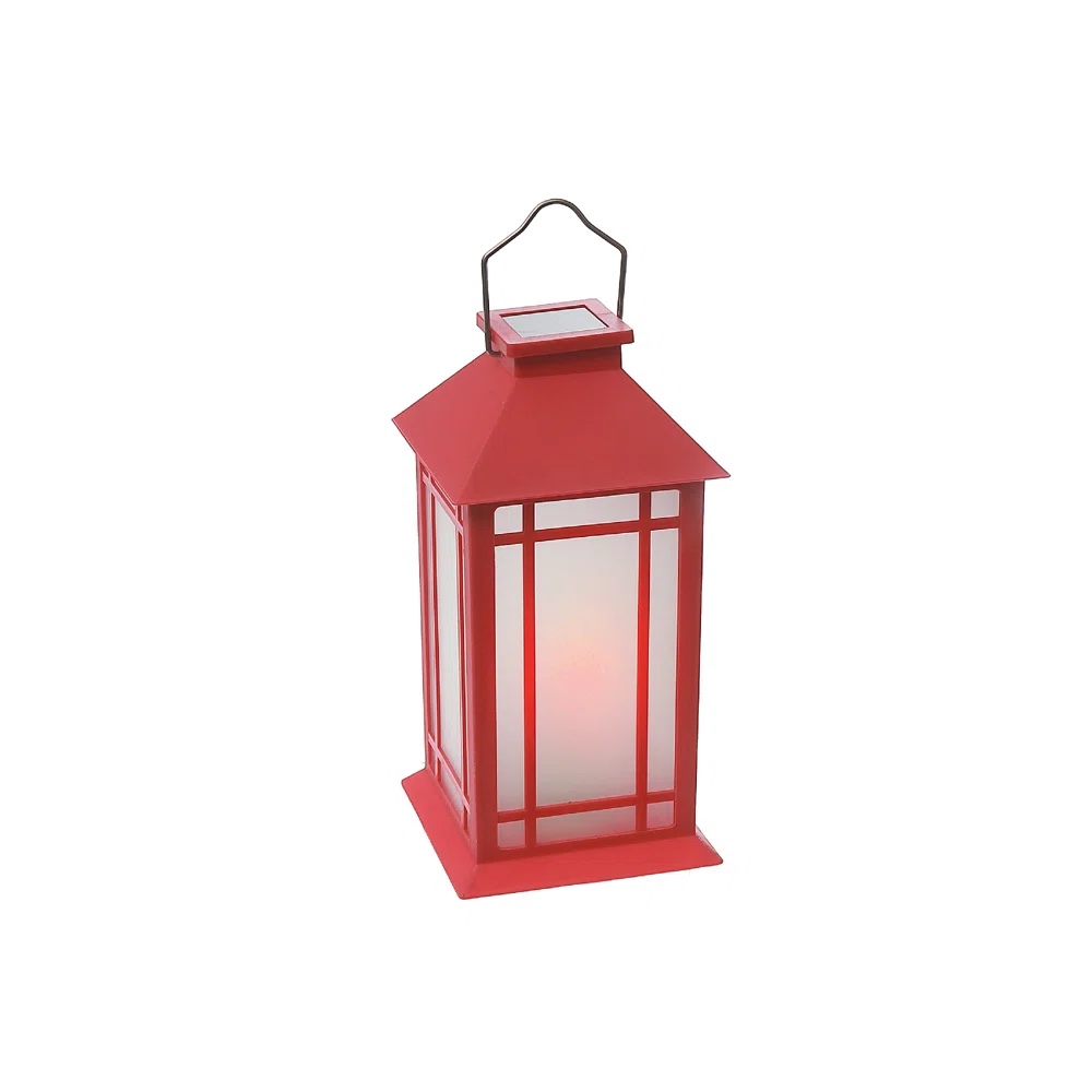Ih Casadecor 12'' Solar Powered Integrated LED Outdoor Lantern