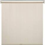 Langley Cordless Ivory 100% Blackout Textured Fabric Roller Shade W65XL72 Ivory 