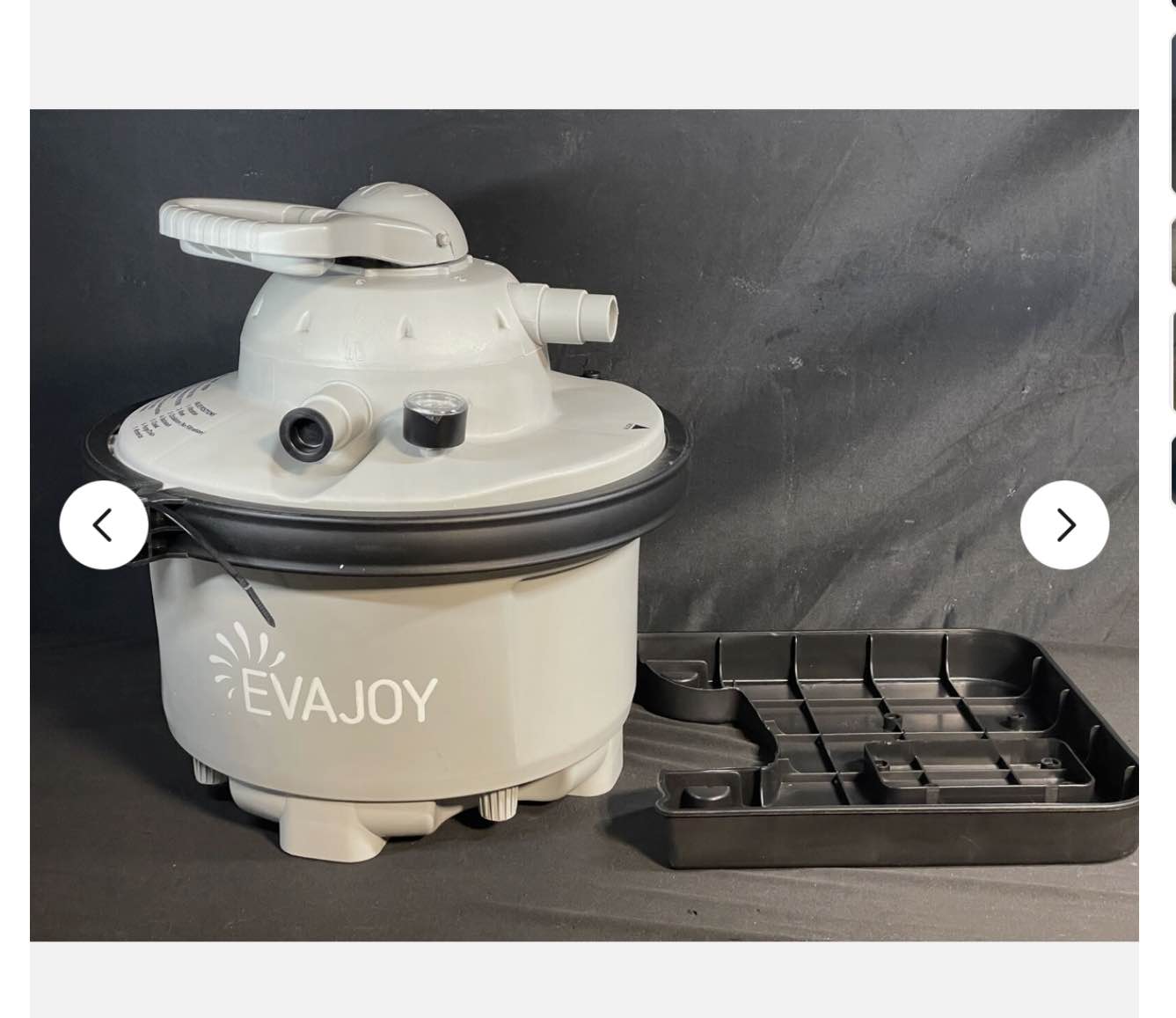 EVAJOY XKP250A Sand Filter Pump 2000GPH Swimming Pool Pump New Open Box