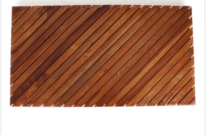 Teak Shower Mat - Voyage