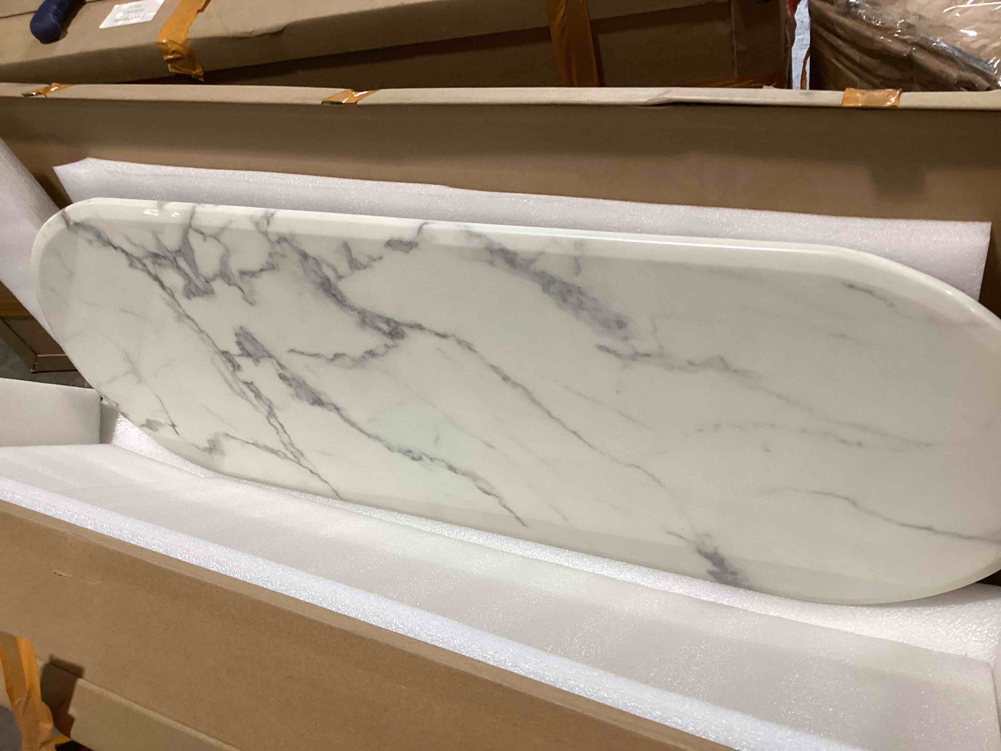 HEFTVT-8027 Hernest Coffee Table Marble Top ( Top Only ) 