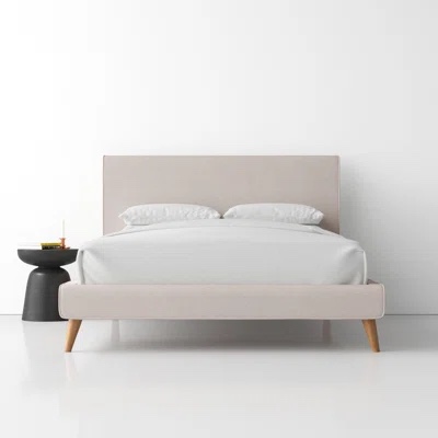bed frame upholstered headboard similar to photo headboard different