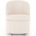 upholstered vanity chair stool with wheels 