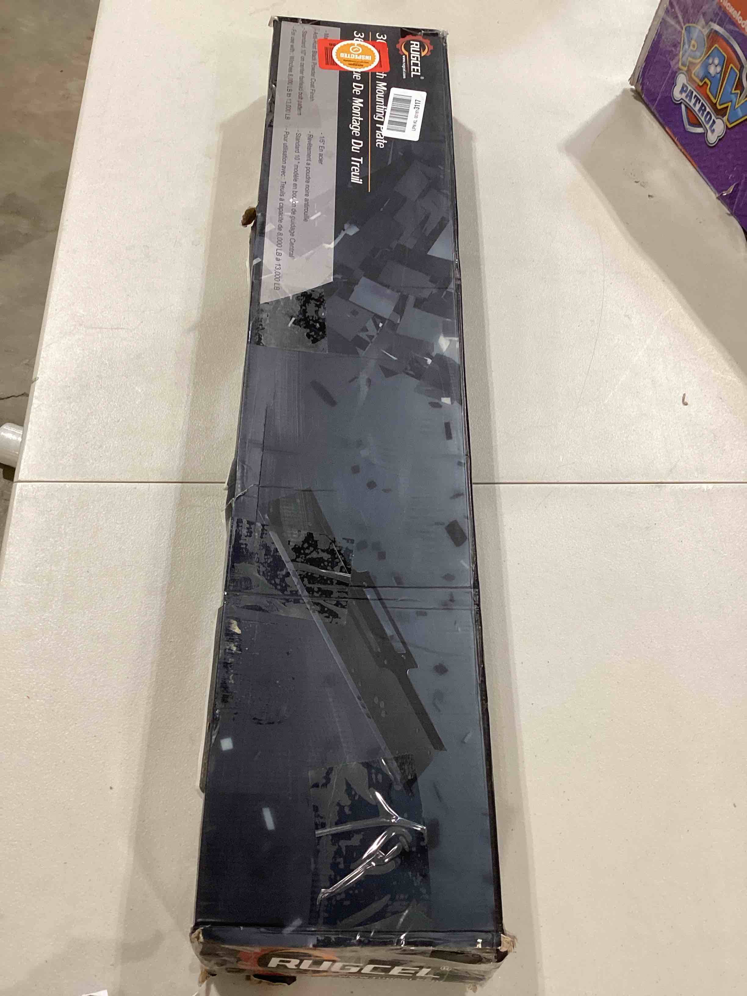 RUGCEL WINCH Winch Mounting Plate Compatible w/ 1987-2006 Wrangler TJ LJ YJ (36")