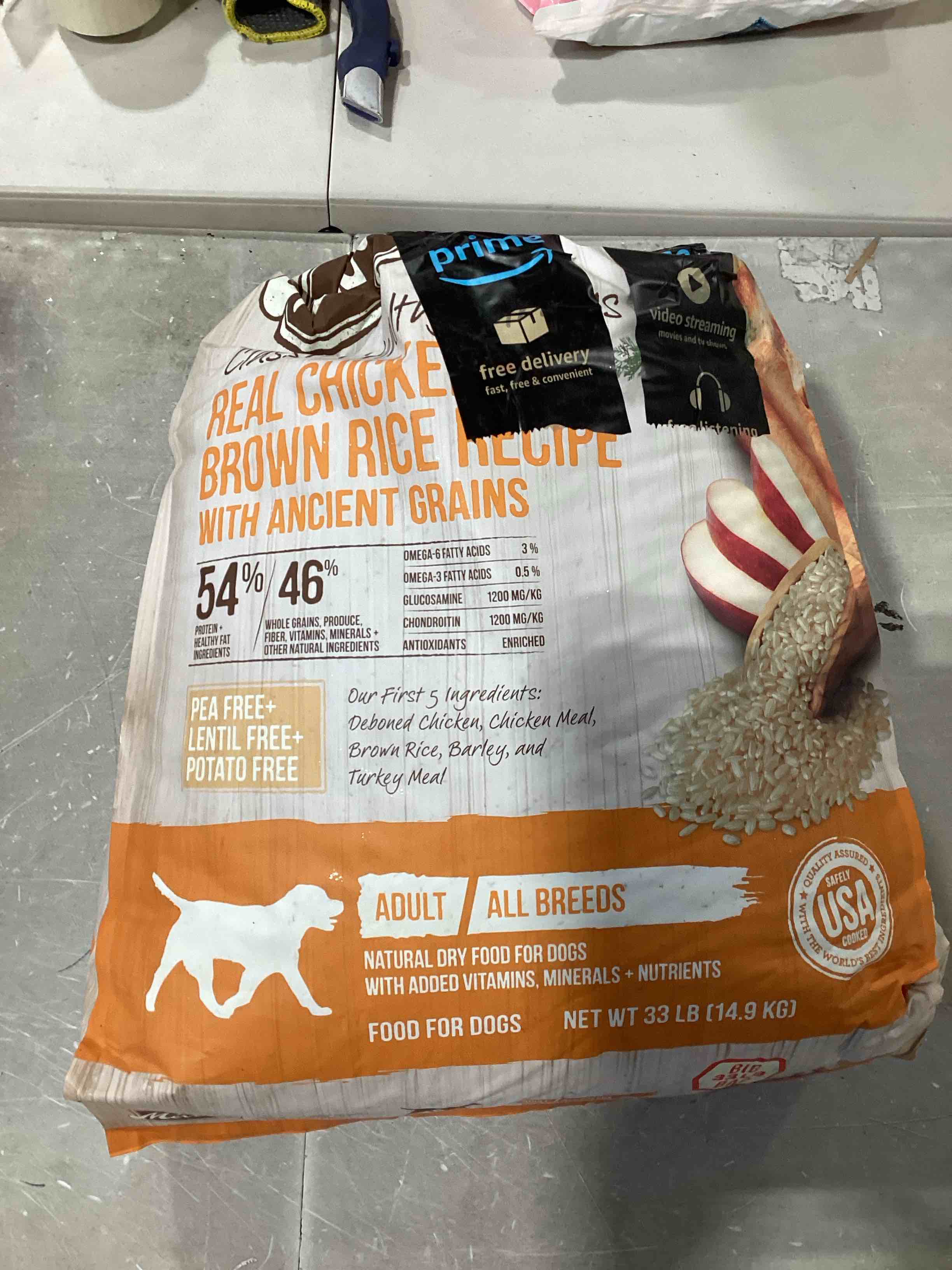 Merrick Healthy Grains Premium Adult Dry Dog Food, Wholesome and Natural Kibble with Chicken and Brown Rice - 33.0 lb. Bag