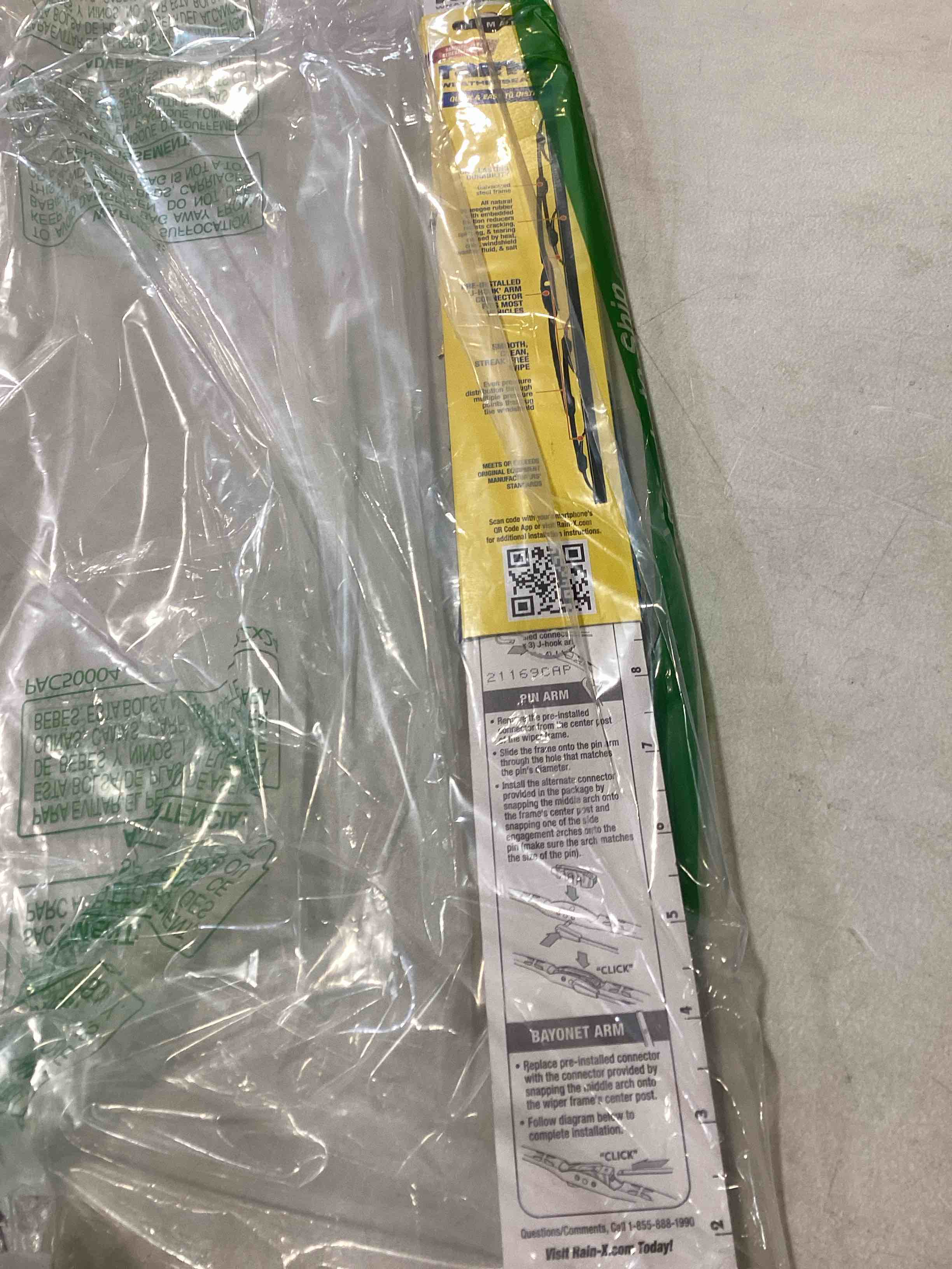 Rain-X RX30216 WeatherBeater Wiper Blades, 16" Windshield Wipers (Pack Of 1), Automotive Replacement Windshield Wiper Blades That Meet Or Exceed OEM Quality And Durability Standards