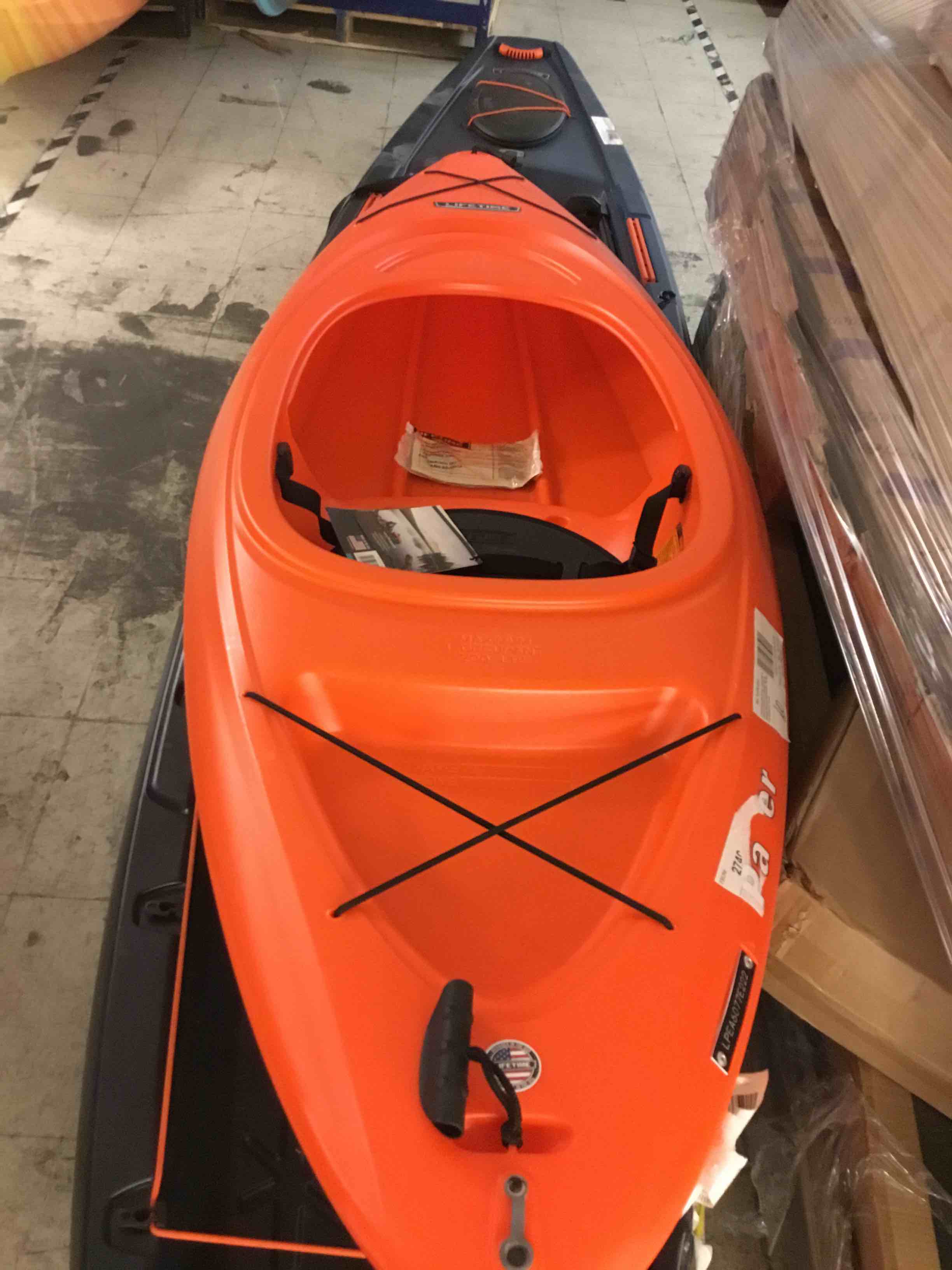 Lifetime 90899 Payette 98 Sitin Kayak *No Paddle *Missing Cargo Lid*