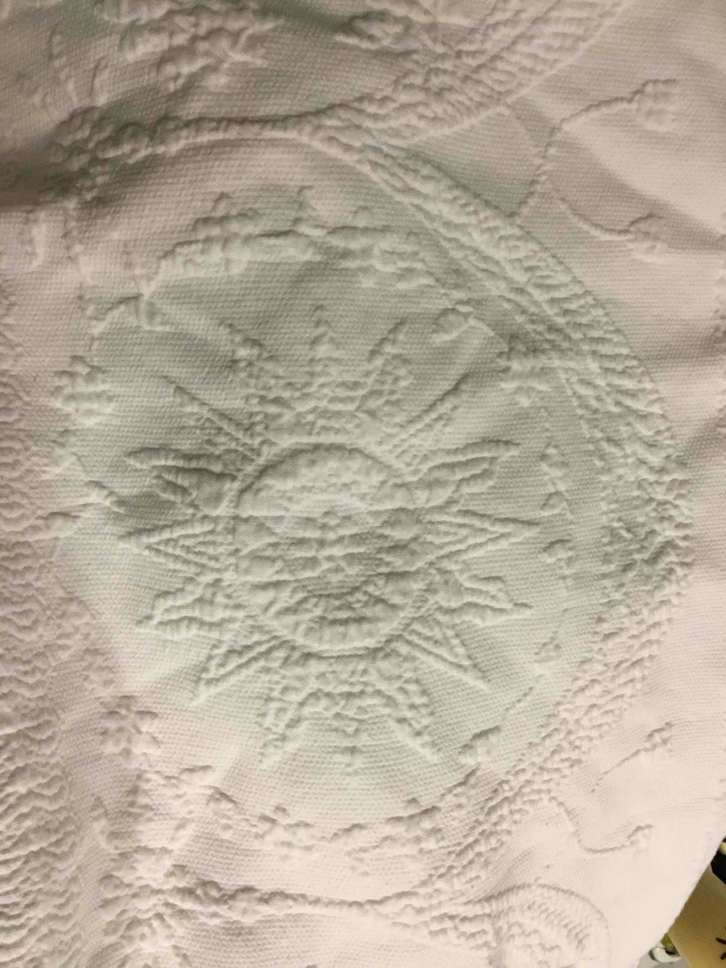 Peri Home White Quilt bed Set 3 PC